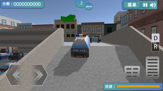 3D警车停车场手游app