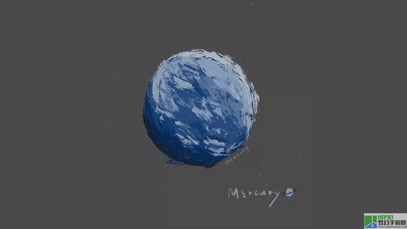 太阳系行星2精致艺术 太阳系八大行星绘画