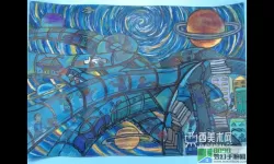 宇宙世界的画 宇宙纷繁壮美画