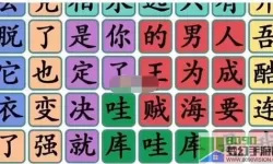 《汉字找茬王》完成动画后如何玩