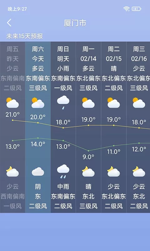 桌面天气官网版旧版本