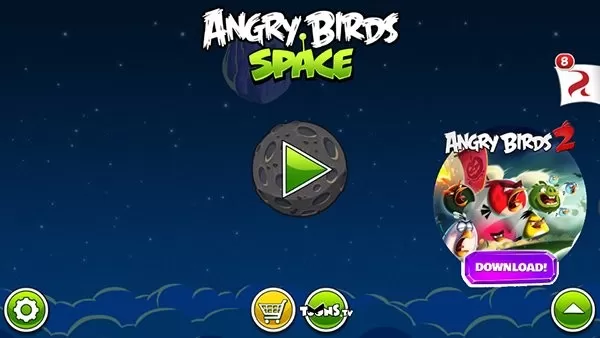 愤怒的小鸟太空版HD手机游戏