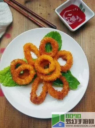 美食烹饪家披萨店鸡翅鱿鱼圈